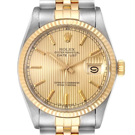 rolex 16013 gols|Rolex Datejust 36 16013 .